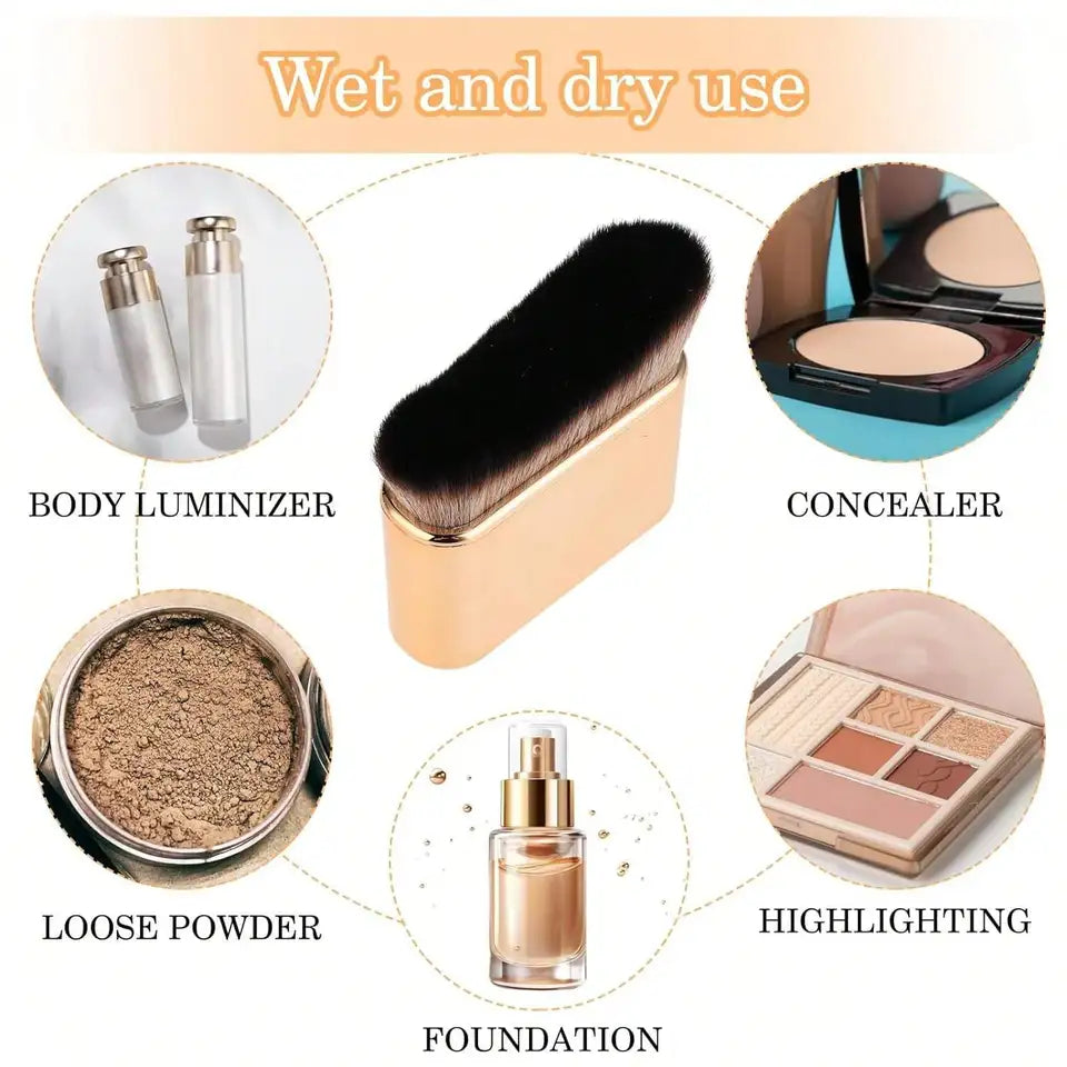 1 Set Of Body Makeup Brushes - Bronzer Brush, Foundation Brush, Concealer Brush, Blush Brush, Contour Brush, Blush Brush, Bronzer Brush, Powder Brush, Foundation Brush, Blush Brush,Giveaways